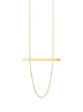 Shihara 18kt yellow gold Bar necklace