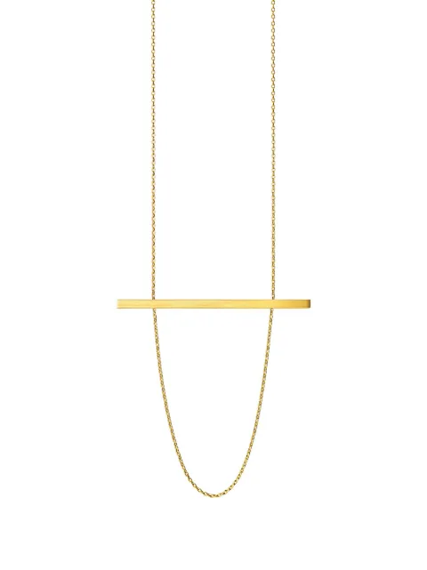 Shihara 18kt yellow gold Bar necklace