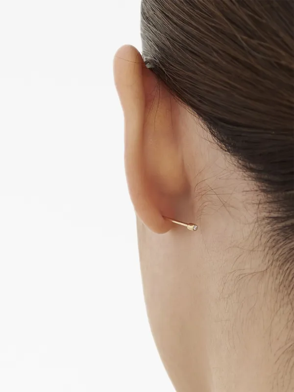 Shihara Twist Pin 03 ピアス 18Kイエローゴールド | ゴールドトーン Shihara Twist Pin 03 ピアス 18Kイエローゴールド | ゴールドトーン