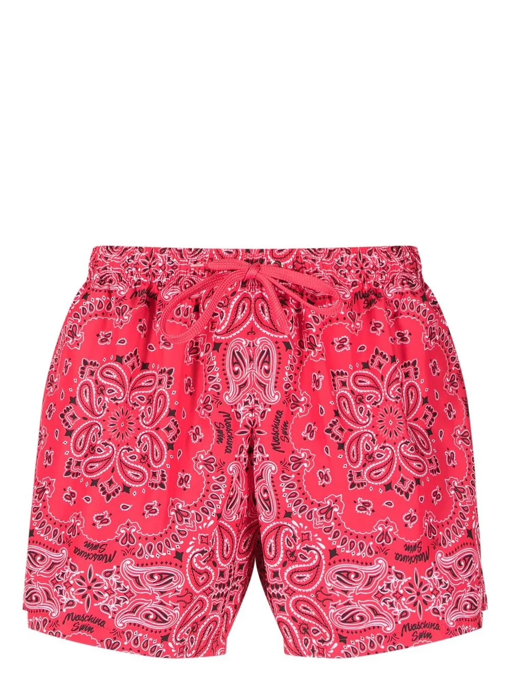 

Moschino paisley-print swim shorts - Pink