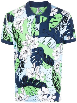 Moschino floral-print Polo Shirt - Farfetch