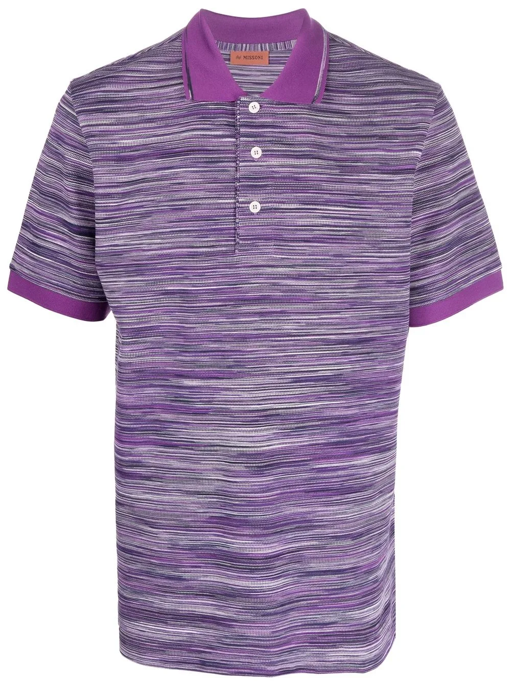 

Missoni short-sleeve polo shirt - Purple