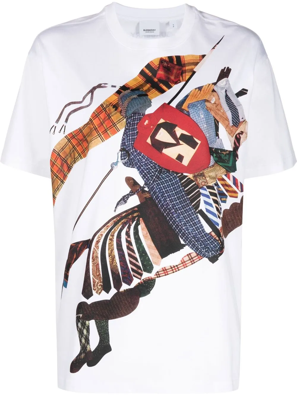 

Burberry graphic logo-print T-shirt - White
