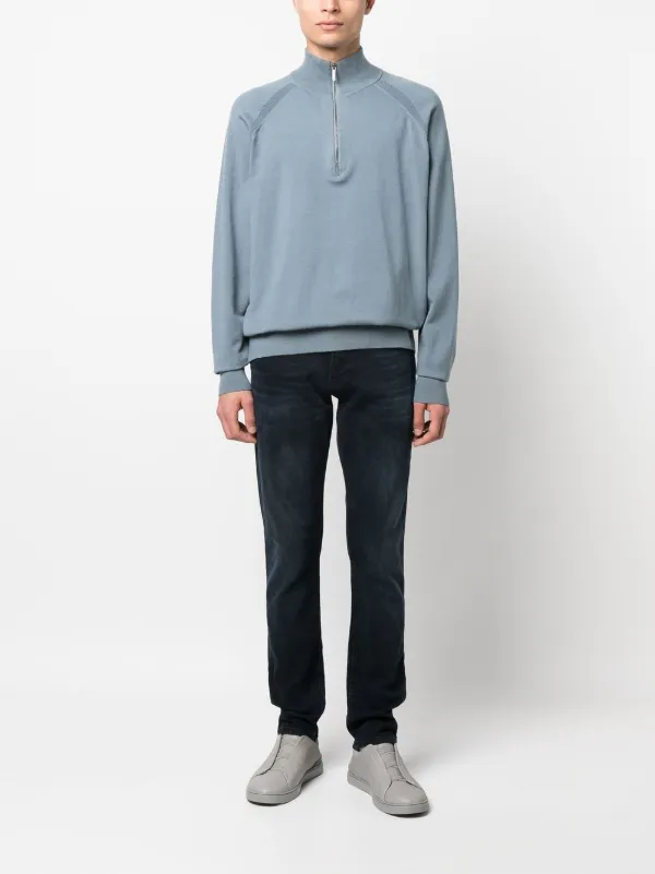 Calvin klein half zip jumper cheap