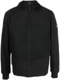 Calvin Klein heavy-crinkle hooded jacket - Black