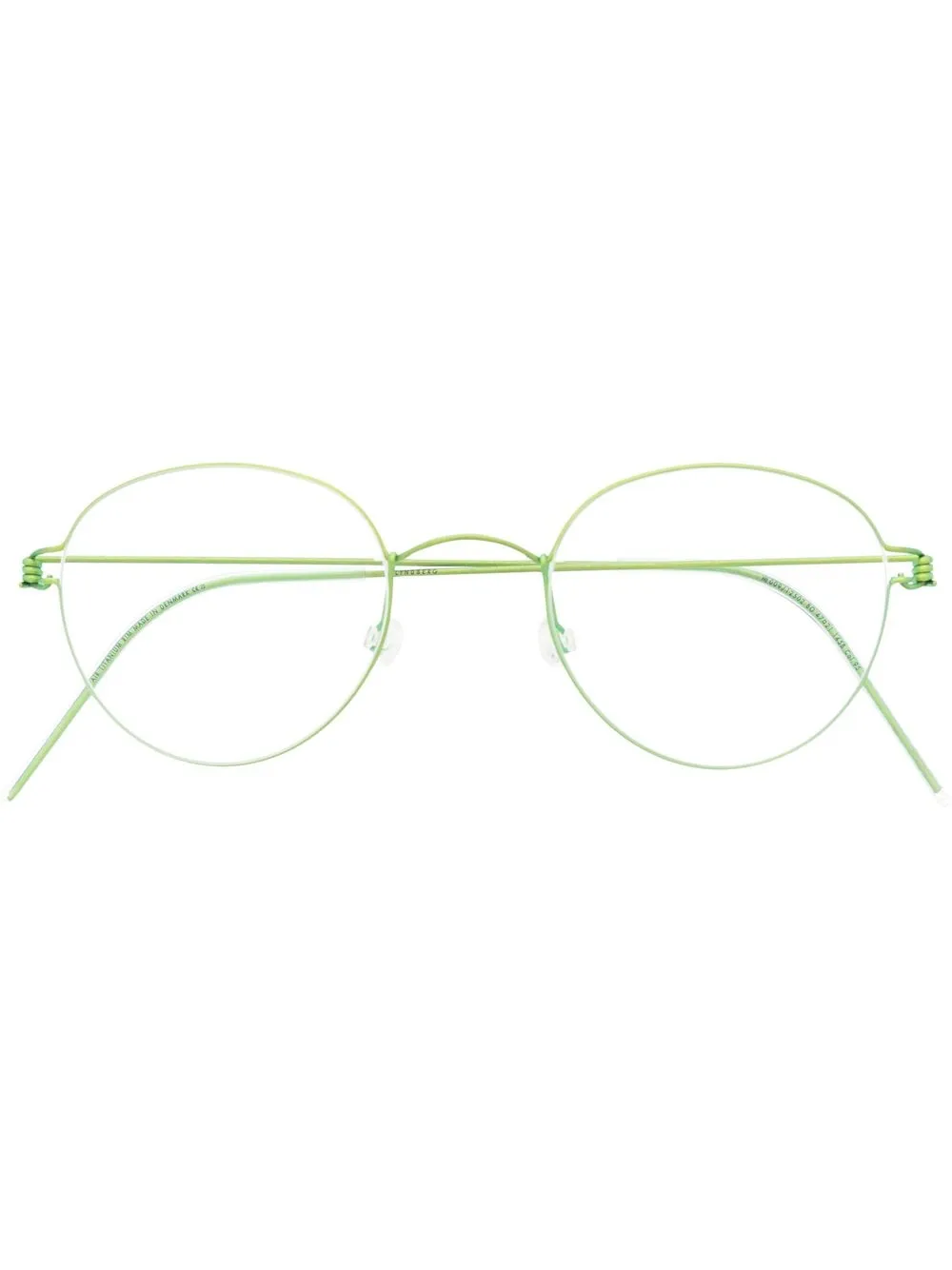 

Lindberg round optical glasses - Green