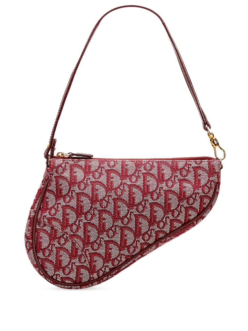 

Christian Dior preowned mini Trotter Saddle bag - Red