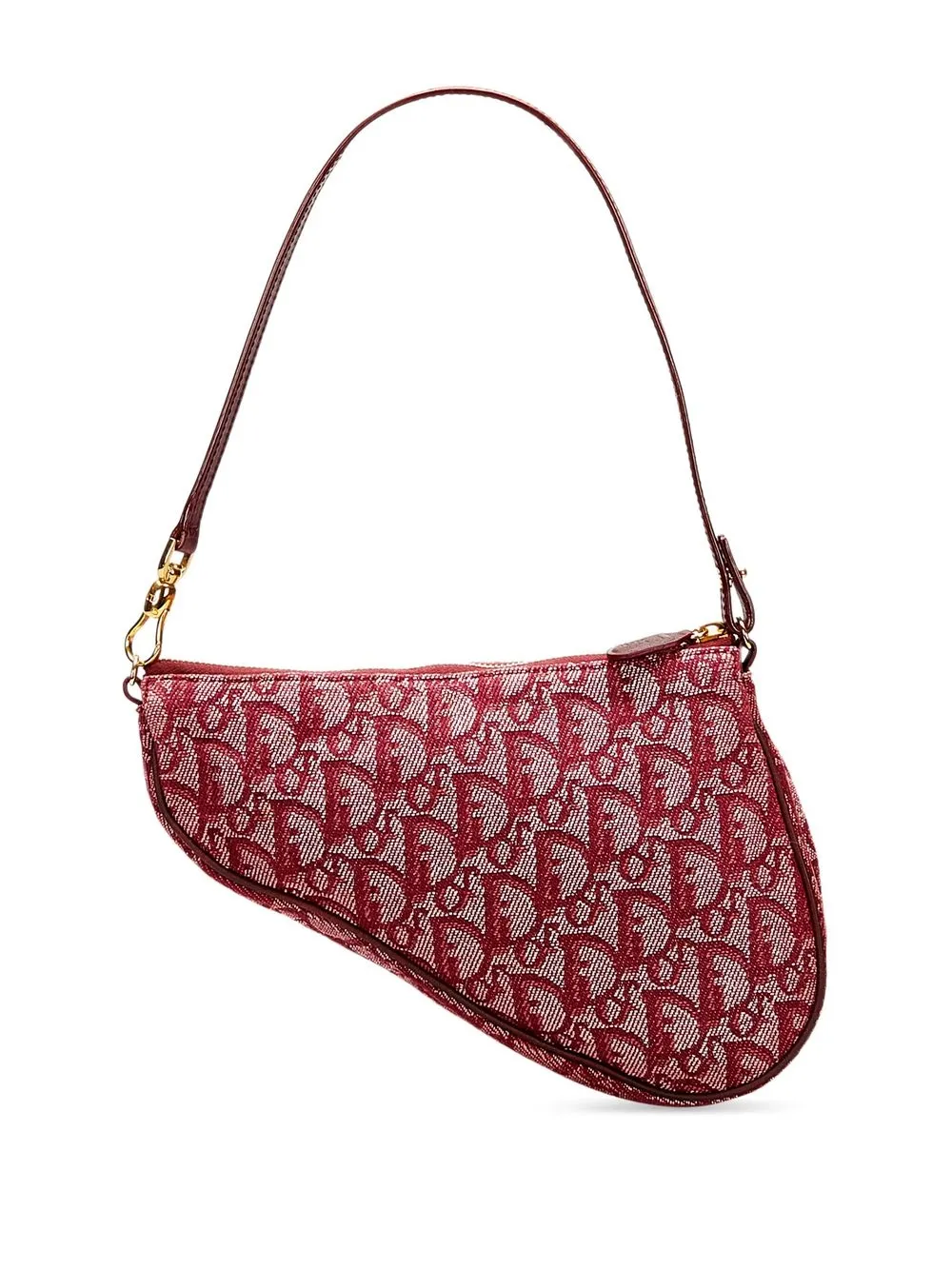 Christian Dior Mini Trotter Saddle Shoulder Bag Farfetch