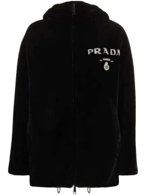 Prada reversible shearling jacket