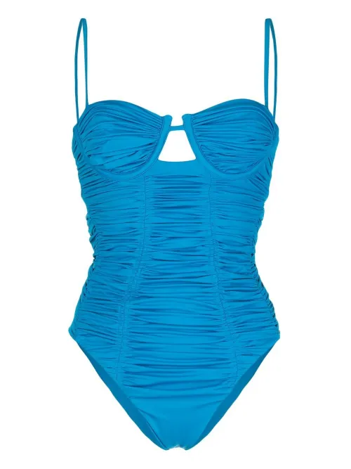 Maillot de bain à fronces - Self-Portrait - Modalova