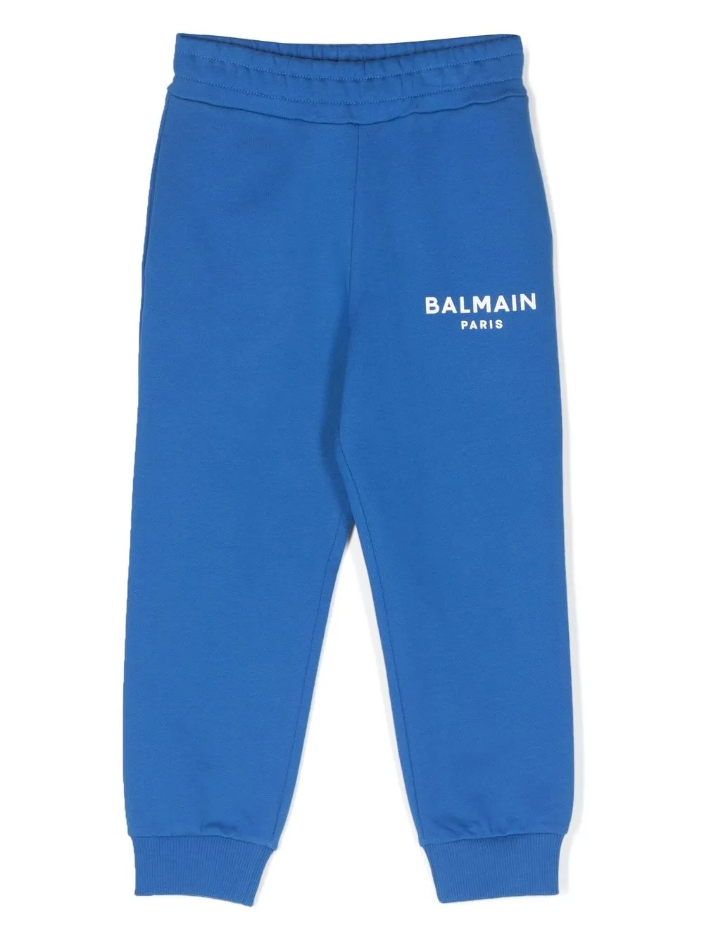 

Balmain Kids logo-print tracksuit bottoms - Blue