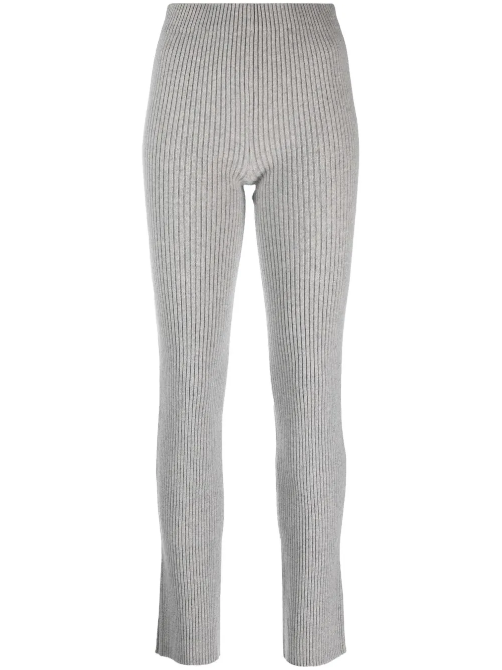 

Lisa Yang ribbed-knit cashmere leggings - Grey