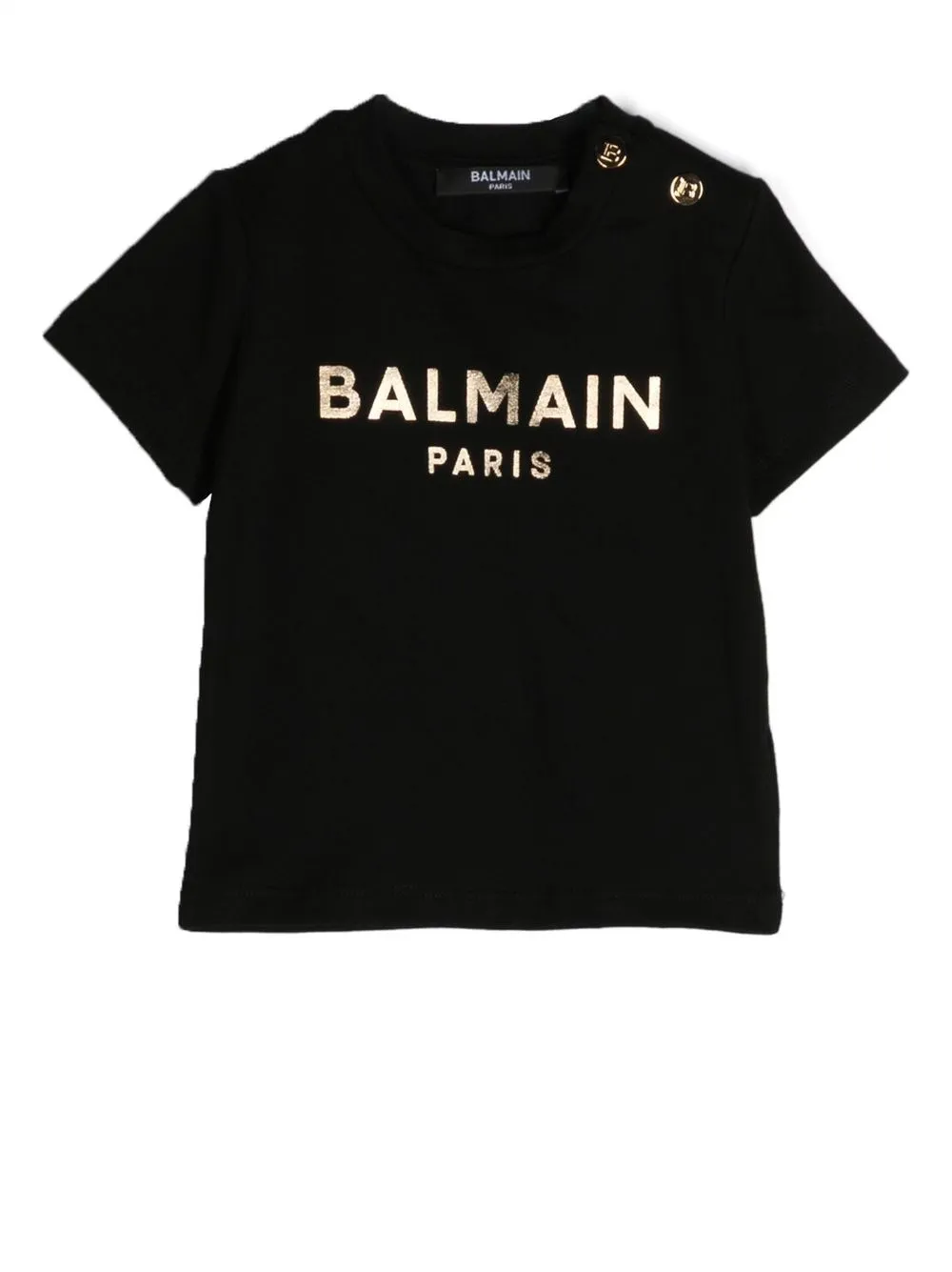 

Balmain Kids logo-print short-sleeved T-shirt - Black