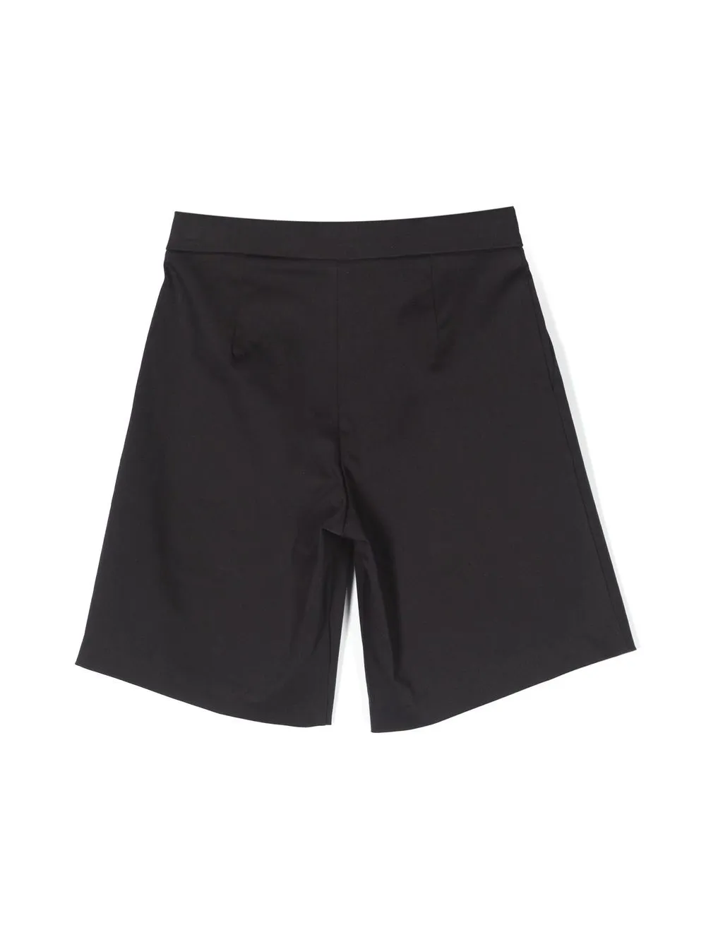 Balmain Kids Geplooide shorts - Zwart