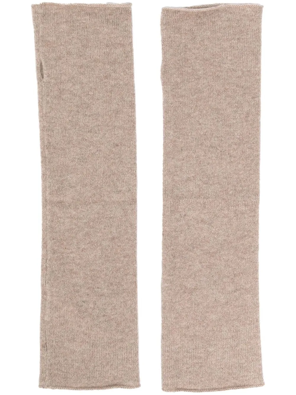 

Lisa Yang Aspen cashmere fingerless gloves - Neutrals