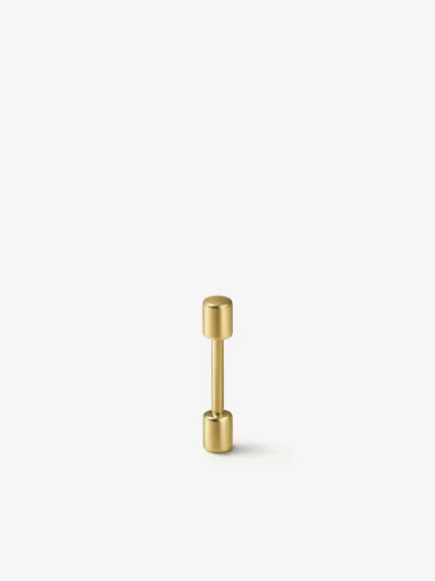 Shihara boucle d'oreille Bar Pin en or 18ct