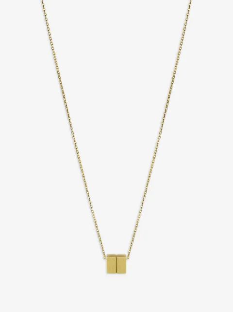 Shihara 18kt Cube 01 Gelbgoldhalskette
