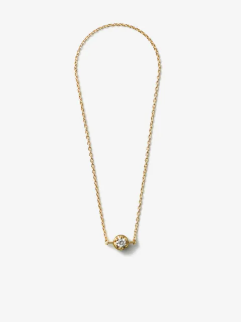 Shihara 18kt yellow gold One Stone diamond bracelet
