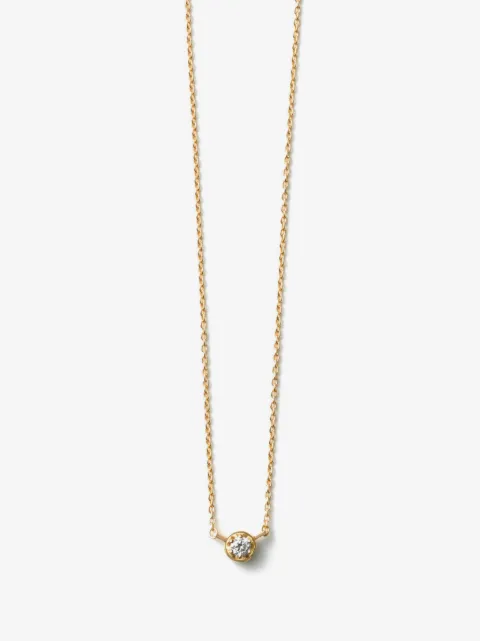Shihara 18kt Gelbgoldhalskette mit Diamanten