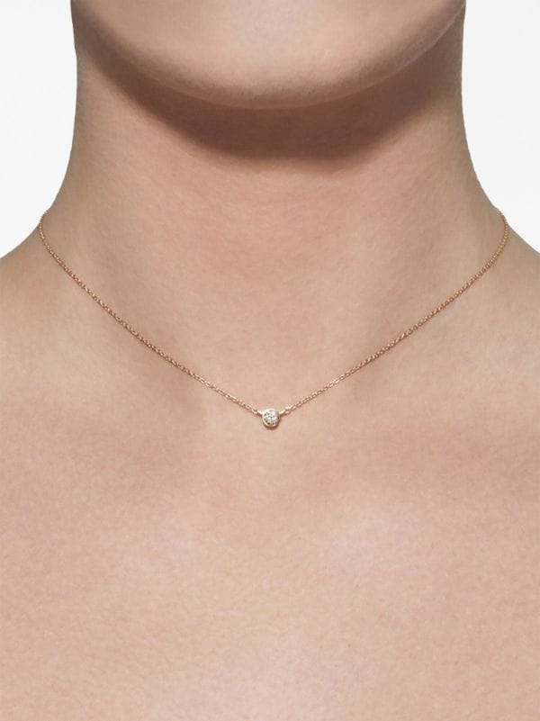 cartier one diamond necklace