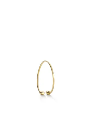 【シハラ】ワンストーンフープブレスレット One-Stone Hoop Bracelet - SHIHARA