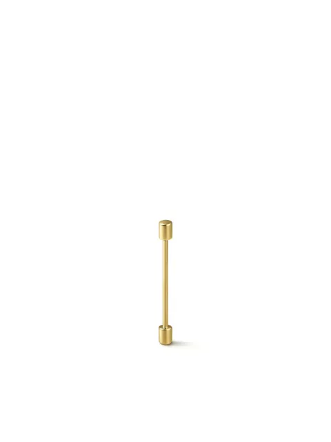 Shihara 18kt yellow gold Twist Pin 02 earring
