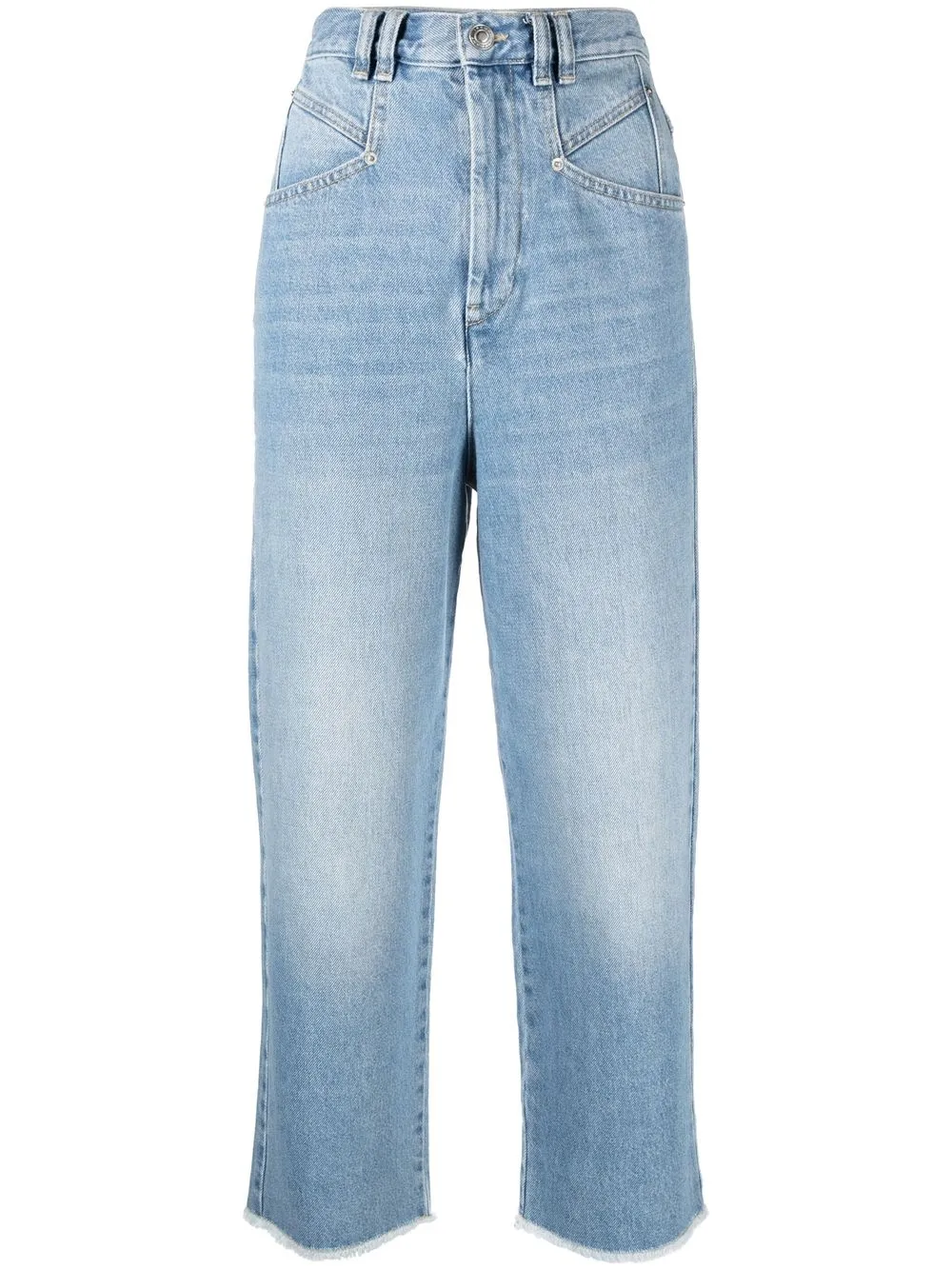 

Isabel Marant cropped-leg jeans - Blue
