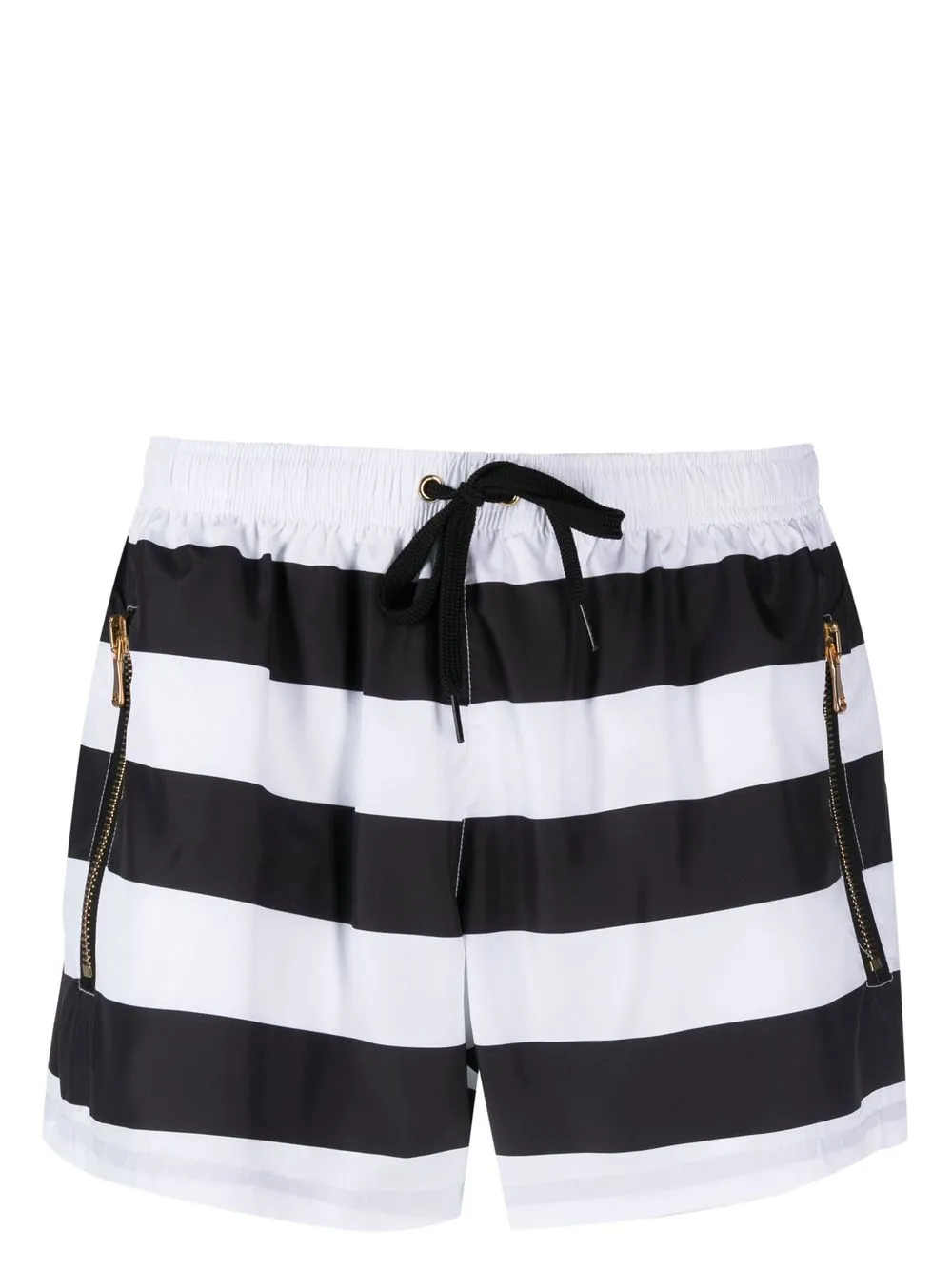 

Moschino logo-print swim shorts - Black