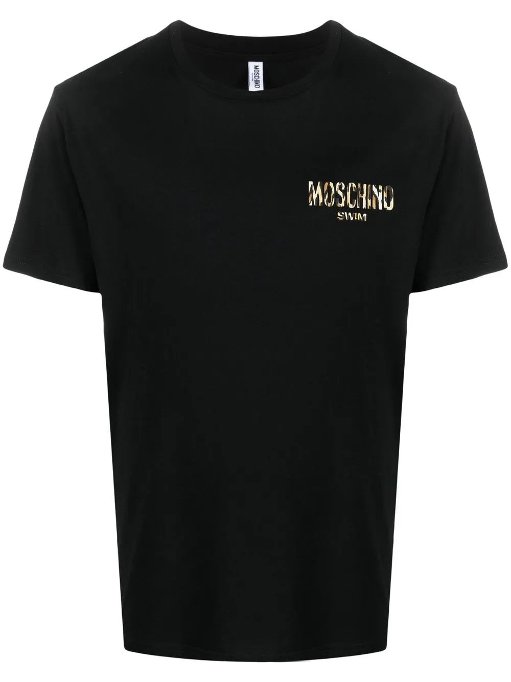 

Moschino logo-print cotton T-shirt - Black