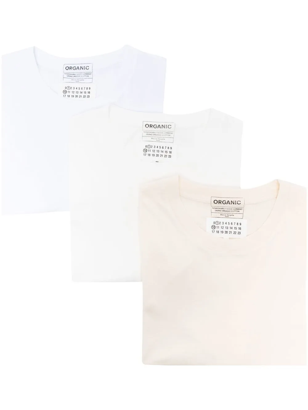 

Maison Margiela crew neck short-sleeved T-shirt - White