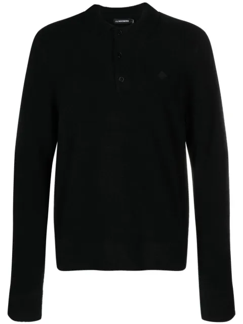 J.Lindeberg Yann logo-patch polo shirt