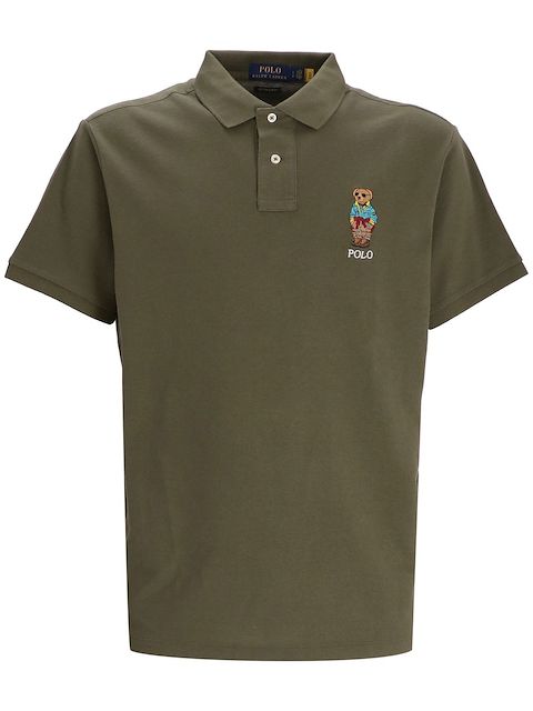 Polo Ralph Lauren Poloshirt mit Teddy-Stickerei