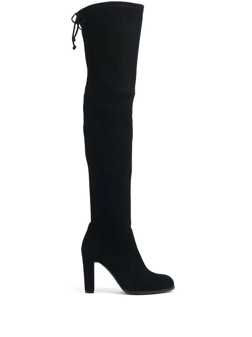 

Stuart Weitzman 95mm thigh-high suede boots - Black