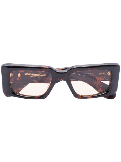 Jacques Marie Mage Supersonic rectangle-frame sunglasses