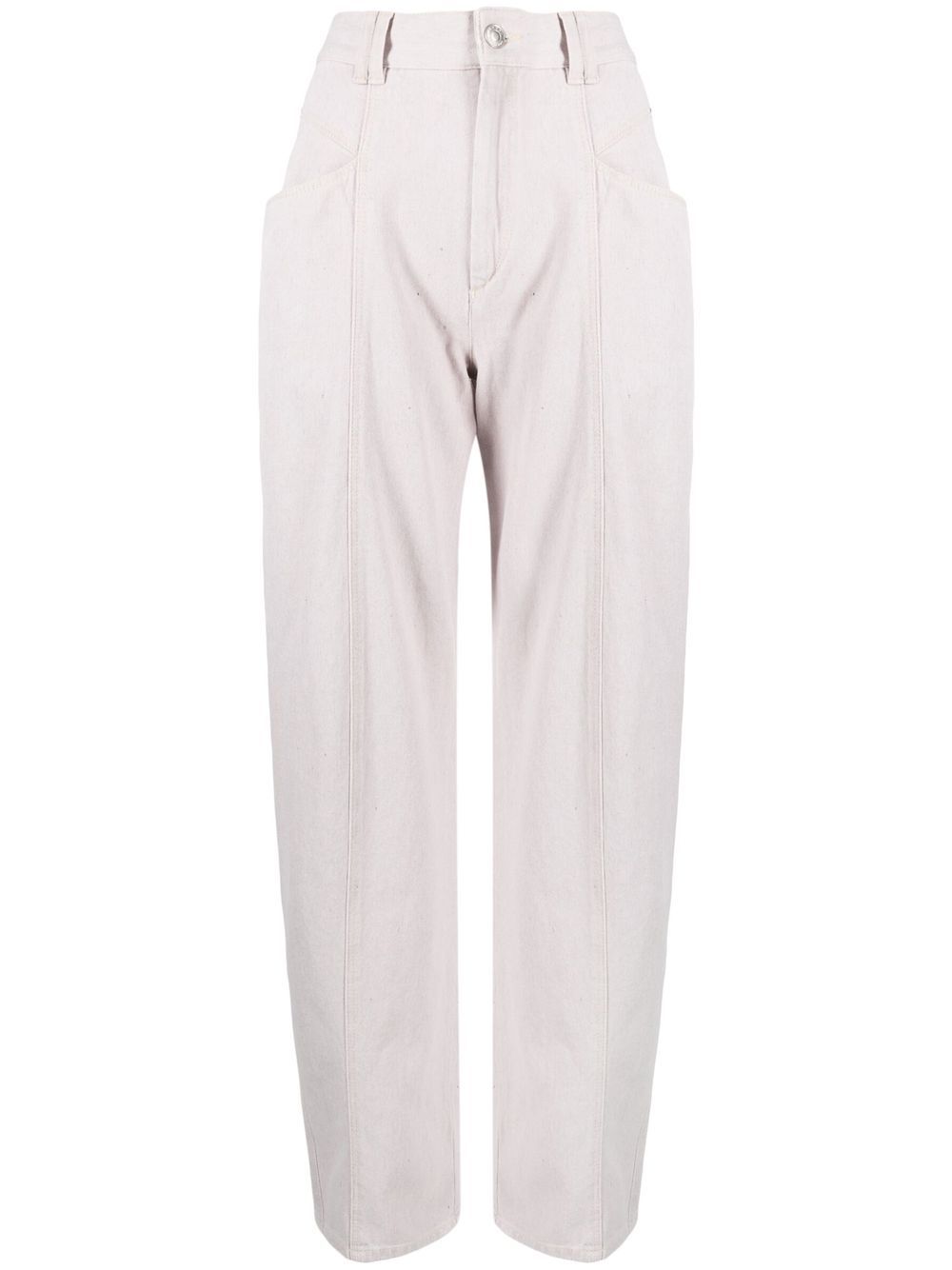 

Isabel Marant high-rise wide-leg jeans - Pink