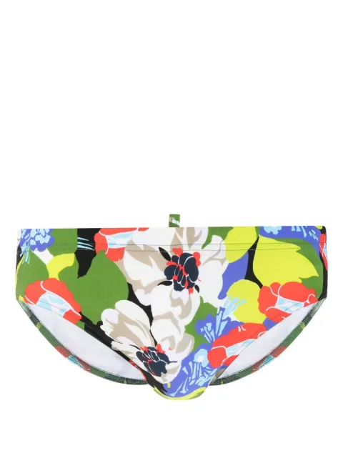DSQUARED2 floral-print swimming trunks