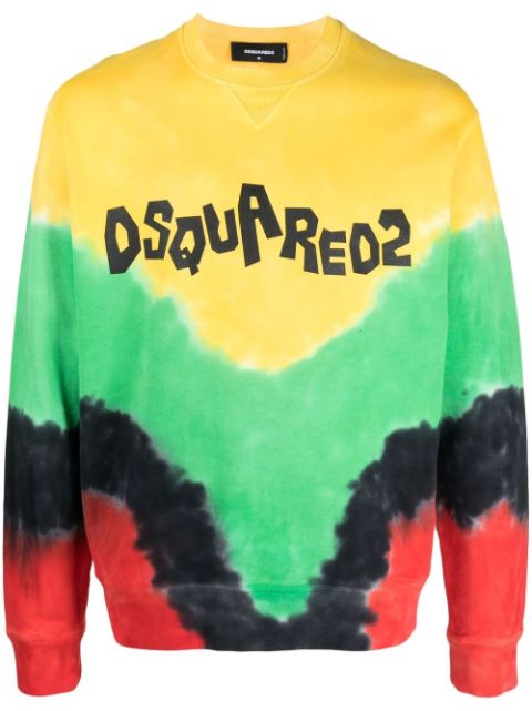 DSQUARED2 logo-print cotton sweatshirt Men