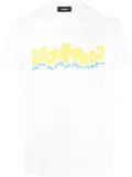 DSQUARED2 graphic print t-shirt - White
