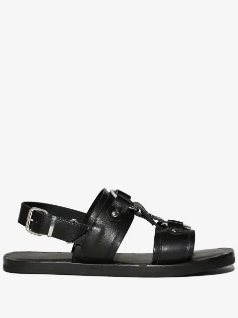 DSQUARED2 stud-detail calf-leather sandals
