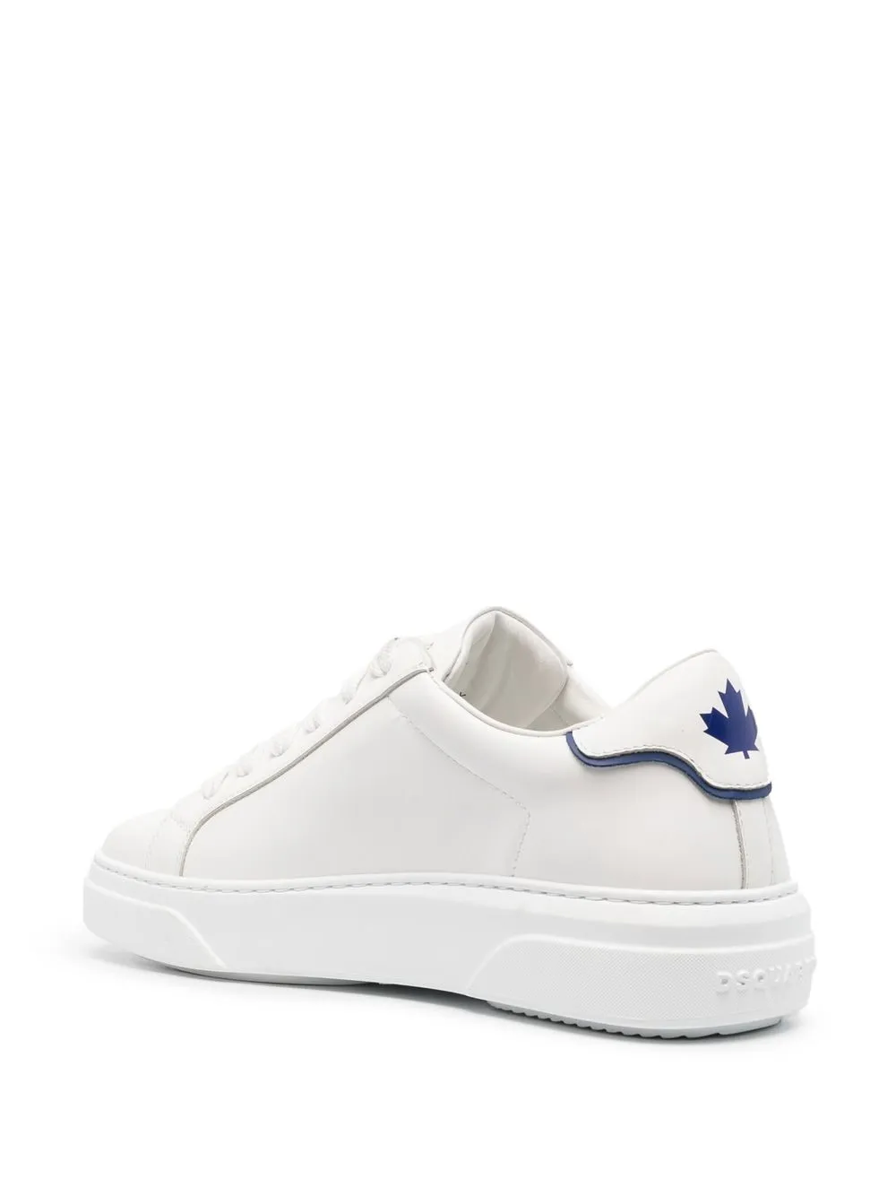 Shop Dsquared2 Bumper Logo-print Sneakers In White