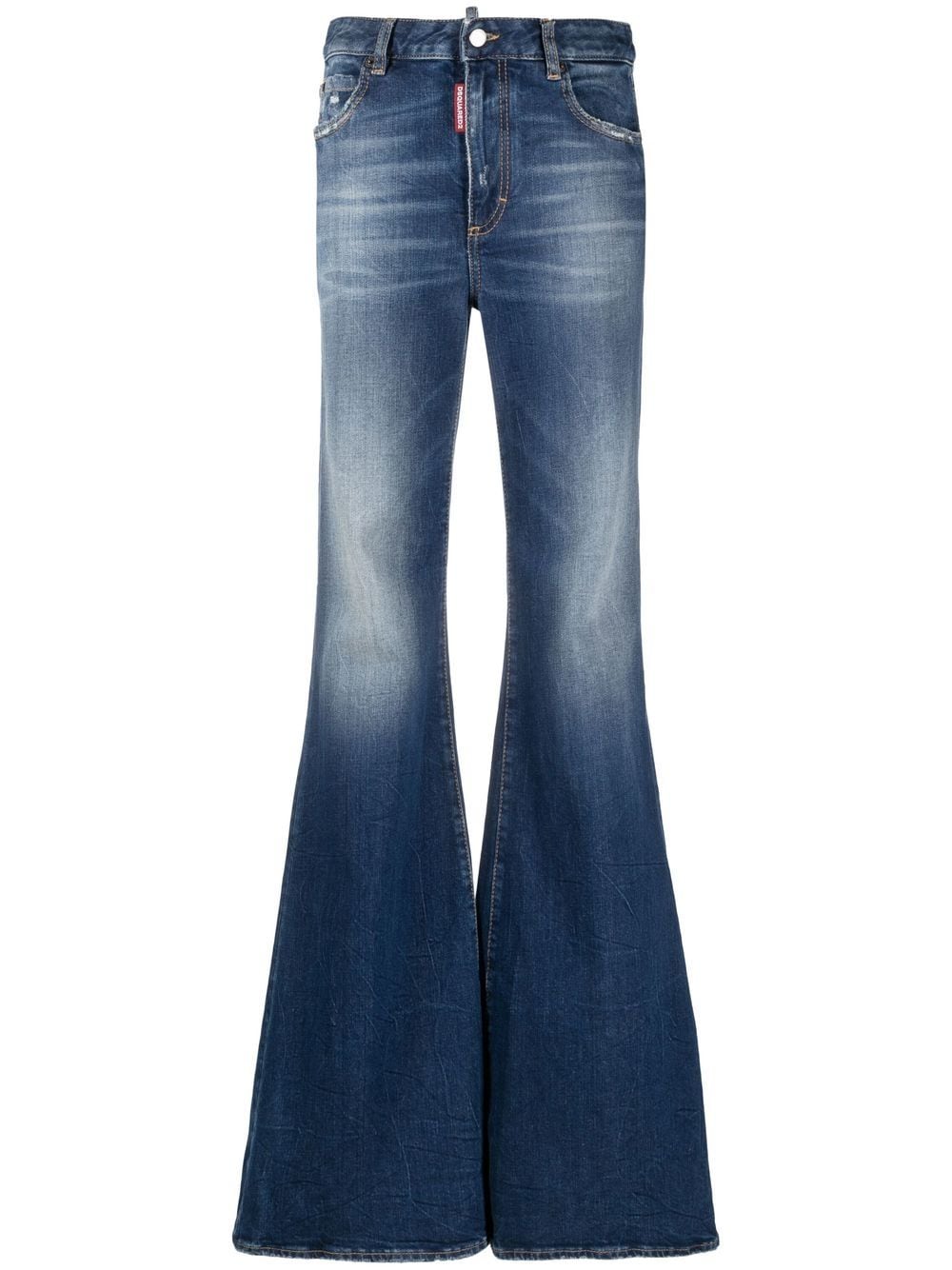 Dsquared2 Ausgestellte Jeans In Blue