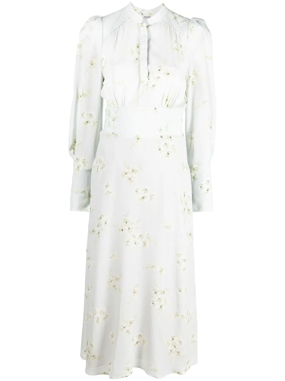 

Dorothee Schumacher floral-print silk-blend dress - Green