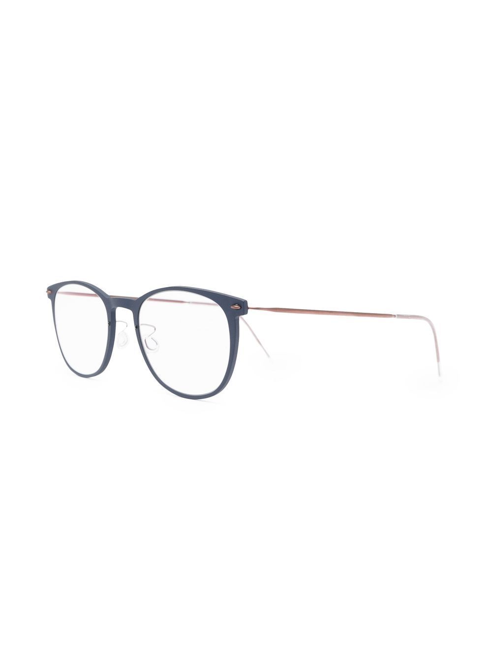 Lindberg Bril met rond montuur - Blauw