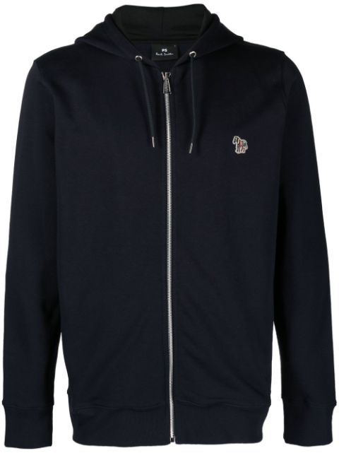 PS Paul Smith zipped organic cotton hoodie