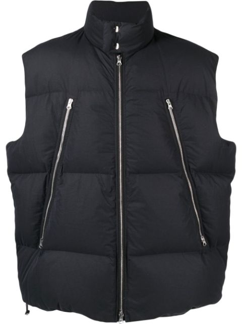 MM6 Maison Margiela high-neck padded gilet Men