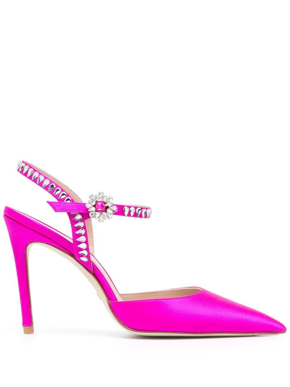 Gemcut ankle-strap pumps