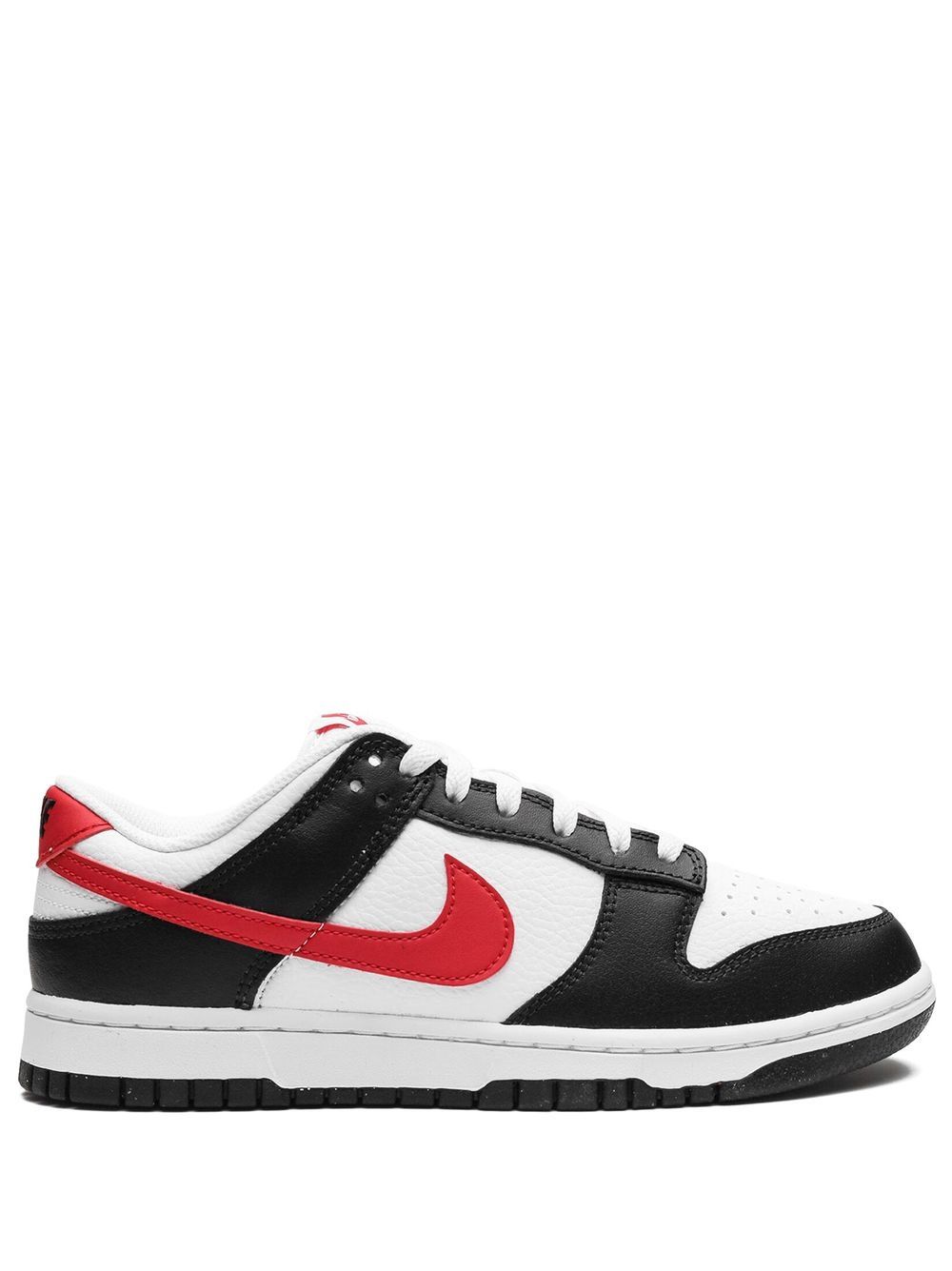 Nike Dunk Low "Red Swoosh Panda" Sneakers - Farfetch