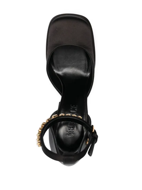 Versace Aevitas 120mm single-platform Pumps Black FARFETCH VN