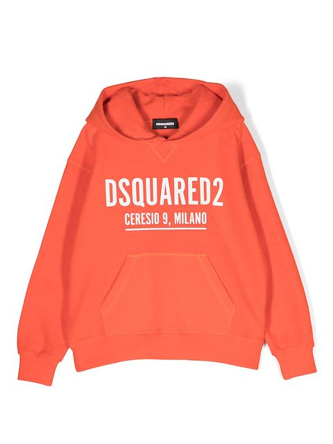 Dsquared2 Kids Ceresio 9 logo-print cotton hoodie