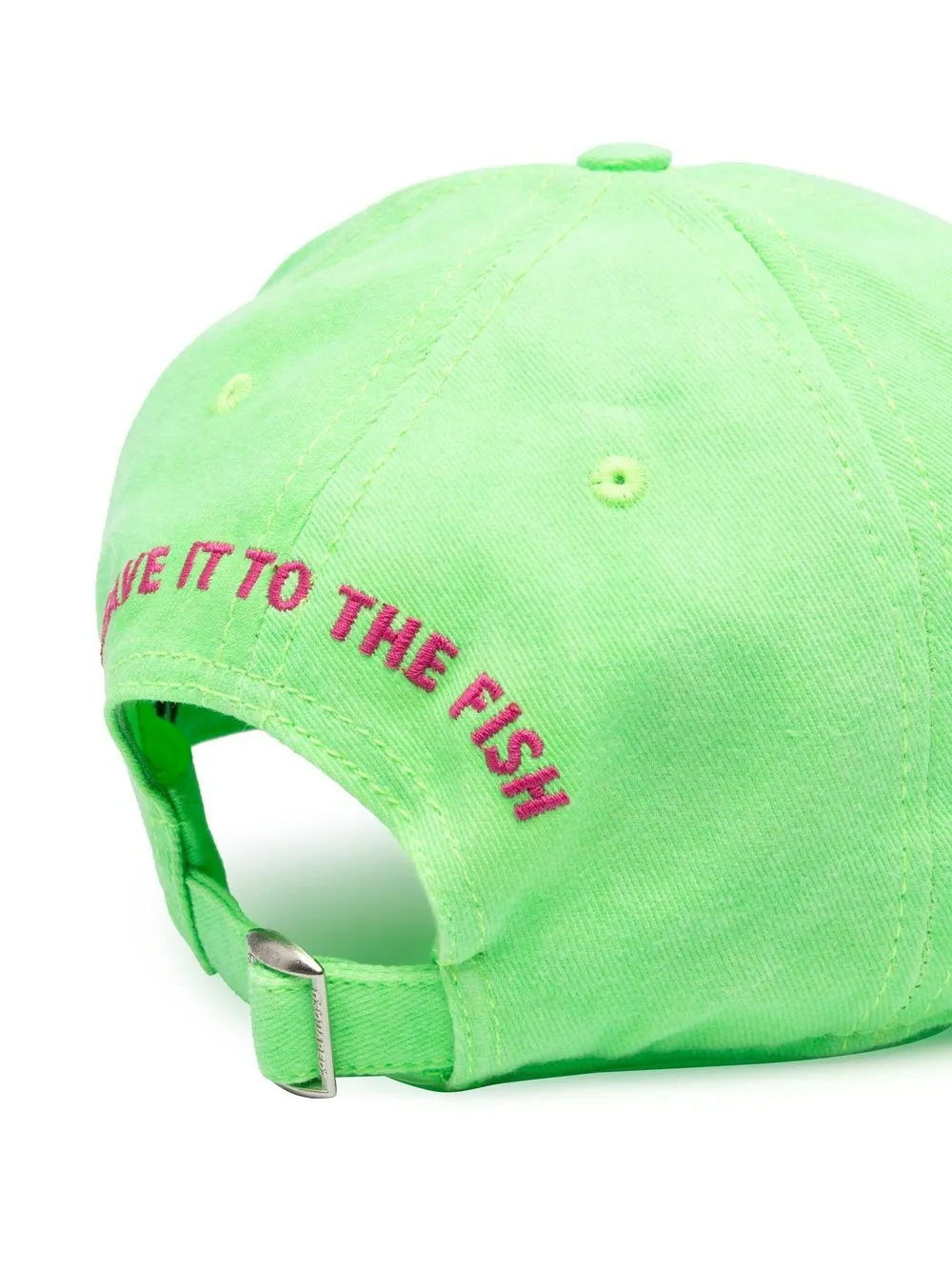 Dsquared2 Honkbalpet met geborduurd logo - Groen